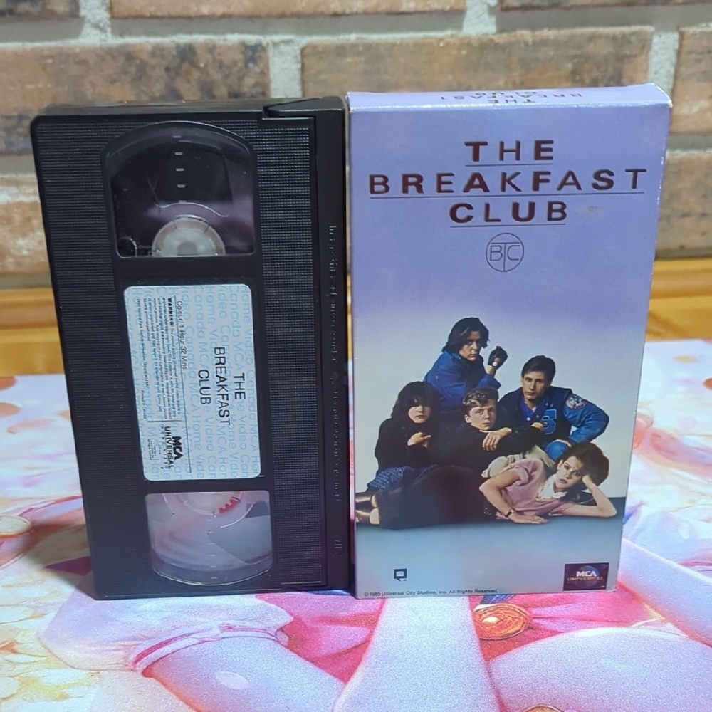 The Breakfast Club VHS (1985) – Classic Teen Drama/Comedy - Picture 14 of 14